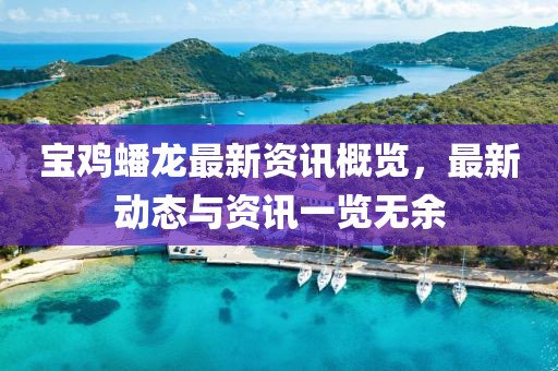 宝鸡蟠龙最新资讯概览，最新动态与资讯一览无余