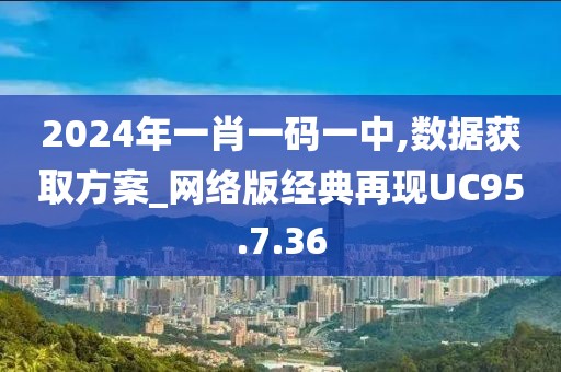 2024年一肖一码一中,数据获取方案_网络版经典再现UC95.7.36