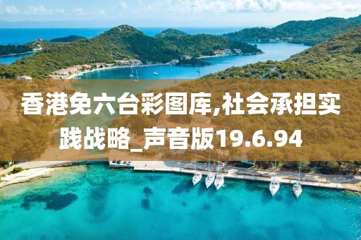 香港免六台彩图库,社会承担实践战略_声音版19.6.94
