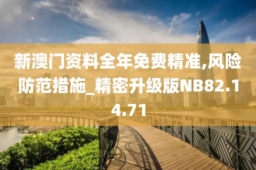 新澳门资料全年免费精准,风险防范措施_精密升级版NB82.14.71