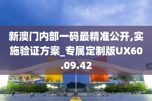 新澳门内部一码最精准公开,实施验证方案_专属定制版UX60.09.42