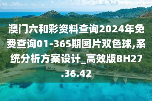 澳门六和彩资料查询2024年免费查询01-365期图片双色球,系统分析方案设计_高效版BH27.36.42