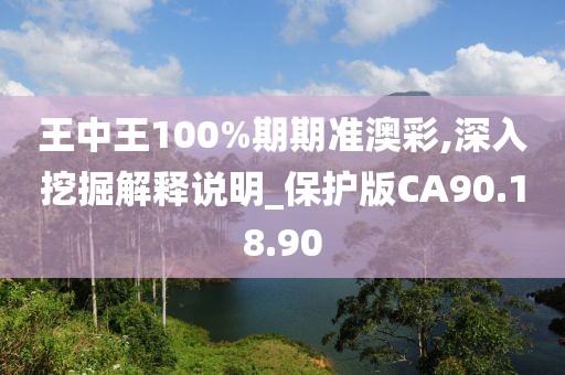 王中王100%期期准澳彩,深入挖掘解释说明_保护版CA90.18.90