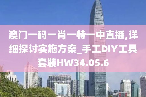 澳门一码一肖一特一中直播,详细探讨实施方案_手工DIY工具套装HW34.05.6