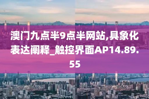 澳门九点半9点半网站,具象化表达阐释_触控界面AP14.89.55