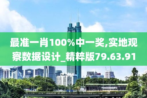 最准一肖100%中一奖,实地观察数据设计_精粹版79.63.91