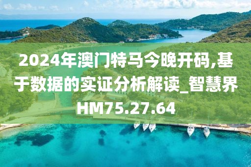 2024年澳门特马今晚开码,基于数据的实证分析解读_智慧界HM75.27.64