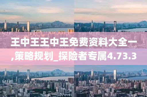 王中王王中王免费资料大全一,策略规划_探险者专属4.73.3