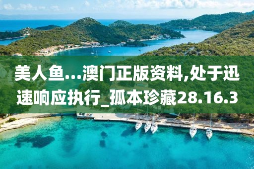 美人鱼…澳门正版资料,处于迅速响应执行_孤本珍藏28.16.30