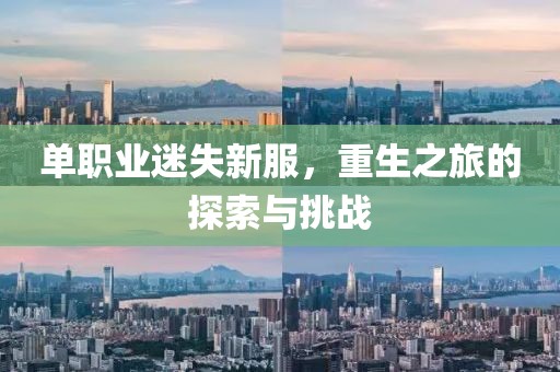 单职业迷失新服，重生之旅的探索与挑战