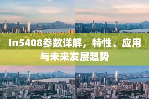 In5408参数详解，特性、应用与未来发展趋势