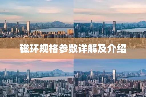 磁环规格参数详解及介绍