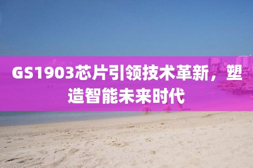 GS1903芯片引领技术革新，塑造智能未来时代