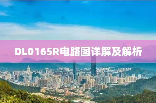 DL0165R电路图详解及解析