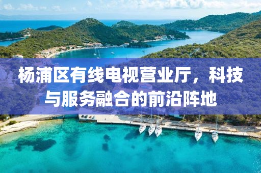 杨浦区有线电视营业厅，科技与服务融合的前沿阵地