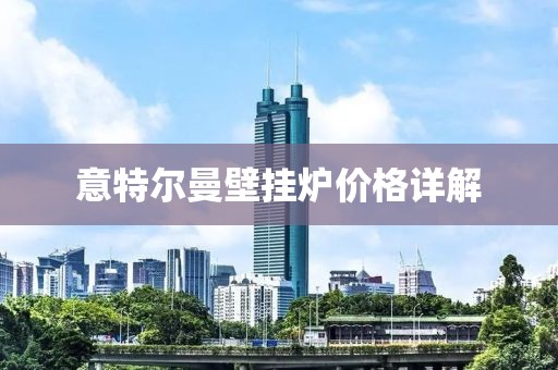 意特尔曼壁挂炉价格详解
