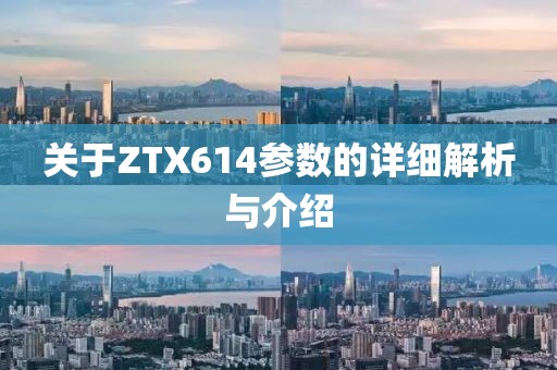 关于ZTX614参数的详细解析与介绍