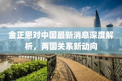 金正恩对中国最新消息深度解析，两国关系新动向