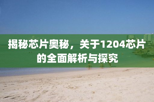 揭秘芯片奥秘，关于1204芯片的全面解析与探究