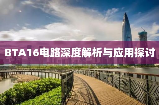 BTA16电路深度解析与应用探讨