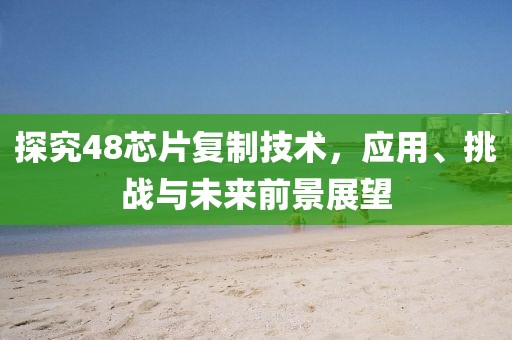 探究48芯片复制技术，应用、挑战与未来前景展望