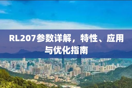 RL207参数详解，特性、应用与优化指南