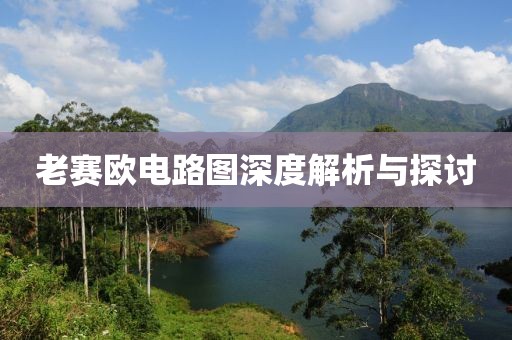 老赛欧电路图深度解析与探讨