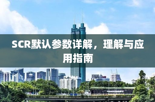 SCR默认参数详解，理解与应用指南
