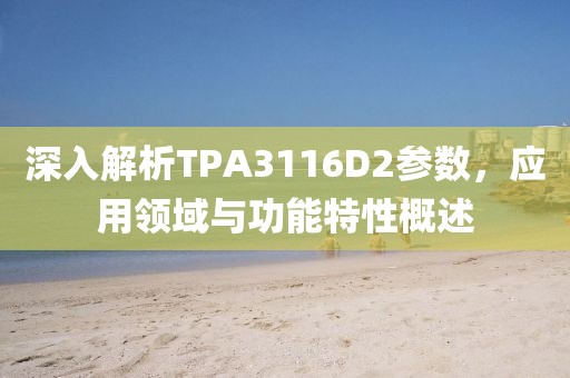 深入解析TPA3116D2参数，应用领域与功能特性概述