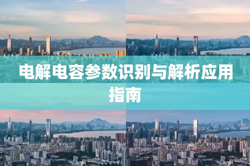 电解电容参数识别与解析应用指南