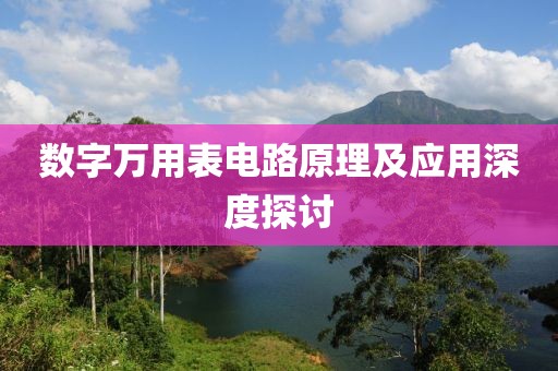 数字万用表电路原理及应用深度探讨