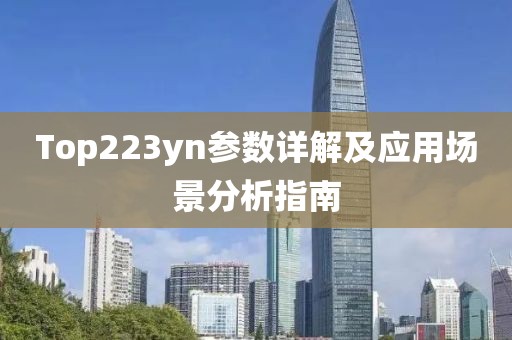 Top223yn参数详解及应用场景分析指南