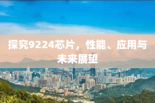 探究9224芯片，性能、应用与未来展望