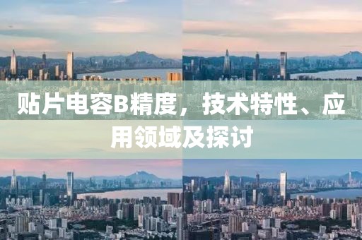 贴片电容B精度，技术特性、应用领域及探讨