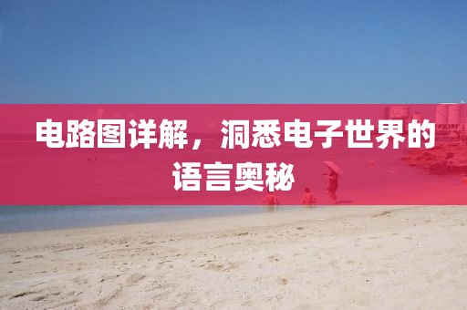 电路图详解，洞悉电子世界的语言奥秘