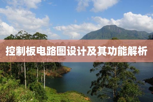 控制板电路图设计及其功能解析
