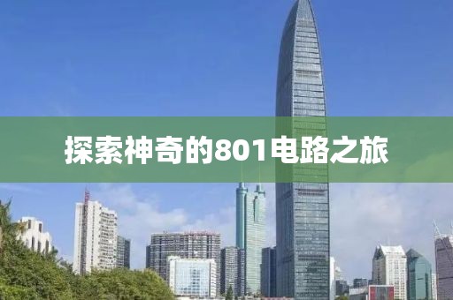 探索神奇的801电路之旅
