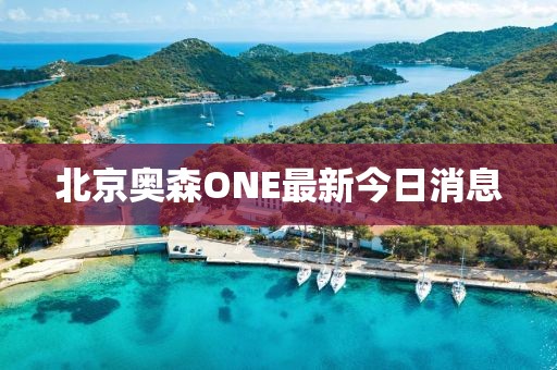 北京奥森ONE最新今日消息
