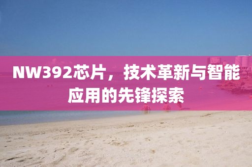 NW392芯片，技术革新与智能应用的先锋探索