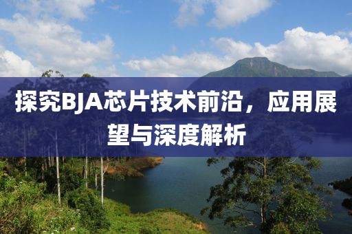 探究BJA芯片技术前沿，应用展望与深度解析