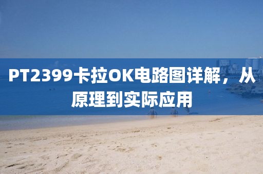 PT2399卡拉OK电路图详解，从原理到实际应用