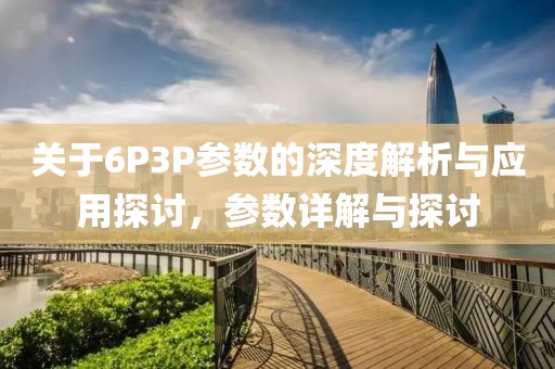 关于6P3P参数的深度解析与应用探讨，参数详解与探讨