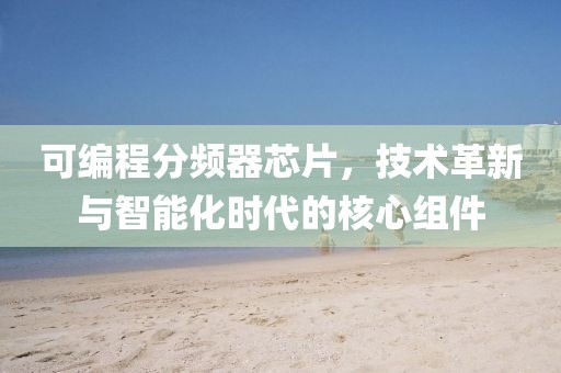 可编程分频器芯片，技术革新与智能化时代的核心组件