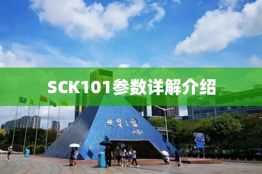 SCK101参数详解介绍