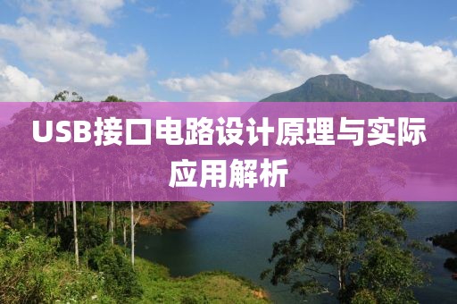 USB接口电路设计原理与实际应用解析