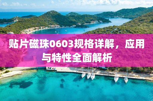 贴片磁珠0603规格详解，应用与特性全面解析