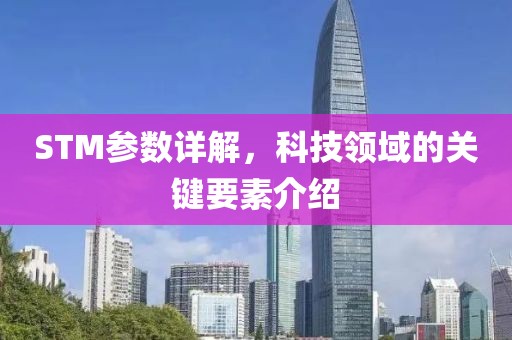 STM参数详解，科技领域的关键要素介绍
