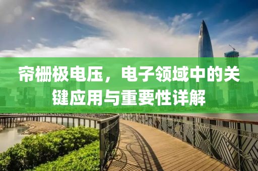 帘栅极电压，电子领域中的关键应用与重要性详解