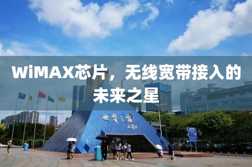 WiMAX芯片，无线宽带接入的未来之星