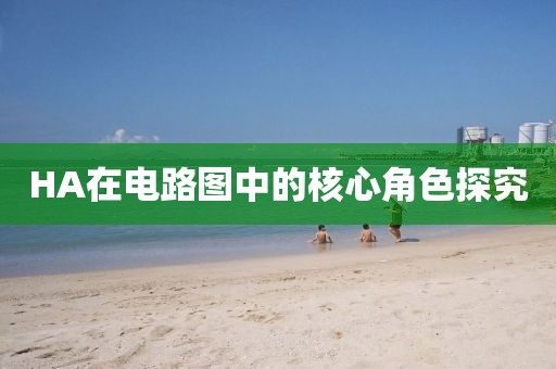HA在电路图中的核心角色探究